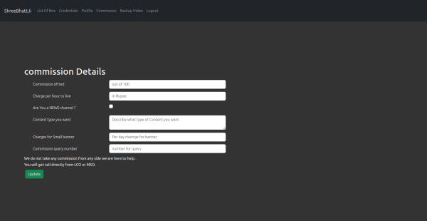 Broadcasting Hub on boarding fee - Image 4